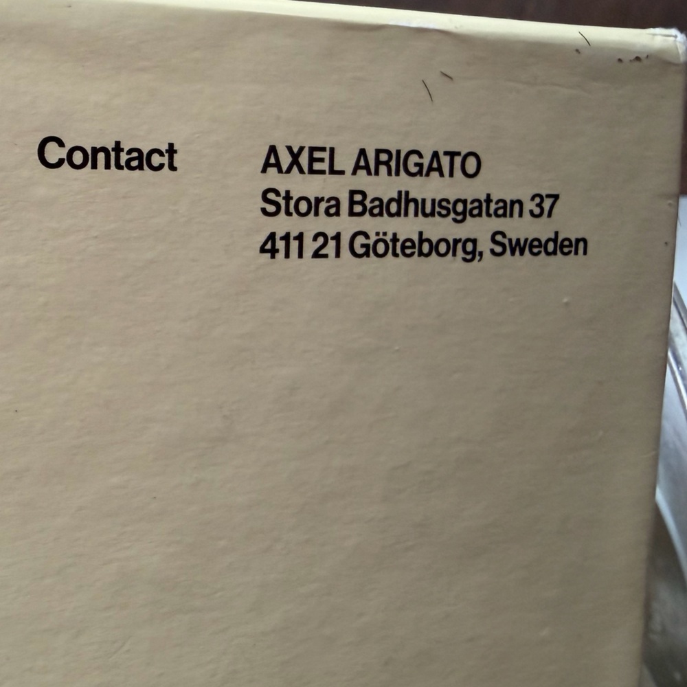 Axel Arigato Blue Squish Sneaker x Alvin Armstrong Collab Sneakers NIB - Picture 10 of 16